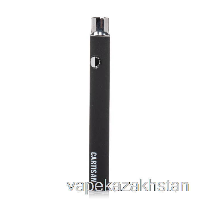 Vape Kazakhstan Cartisan Button VV 400 510 Battery Black